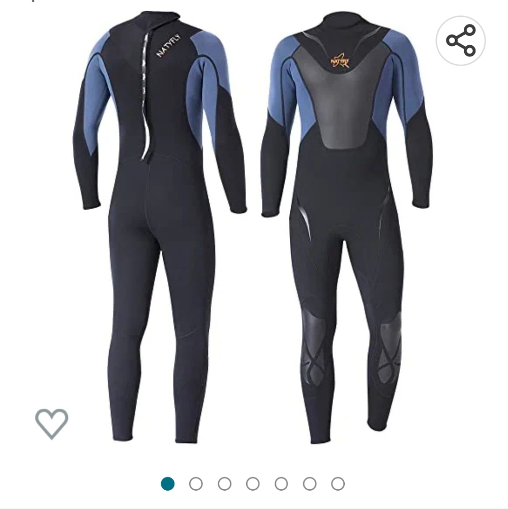NWOT Men's 3mm Neoprene Wetsuit XS